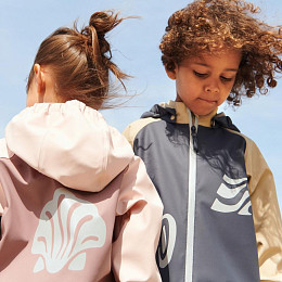 Куртка-дождевик Wheat, карамельная роза